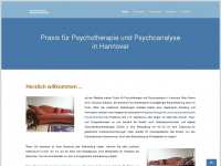 psychotherapie-psychoanalyse.de Webseite Vorschau