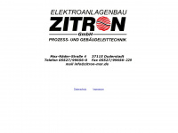 zitron-msr.de Webseite Vorschau