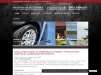 zimmermann-automobile.com Webseite Vorschau