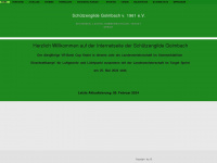 schuetzengilde-golmbach.de Webseite Vorschau