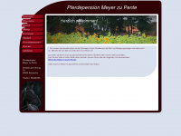 pferdepension-meyer-zu-pente.de Webseite Vorschau