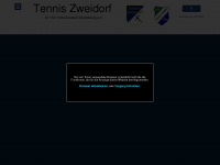 zweidorf-tennis.com Webseite Vorschau