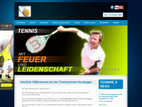 andreashundegger-tennisschule.de Webseite Vorschau