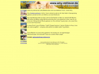 amy-retriever.de Webseite Vorschau