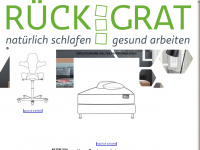 rueckgrat.com Webseite Vorschau