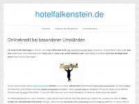 hotelfalkenstein.de Webseite Vorschau