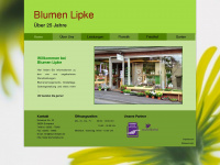 blumenlipke.de Webseite Vorschau