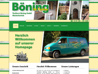 boening-gmbh.de Webseite Vorschau