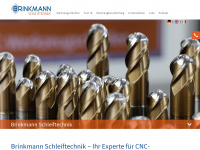 brinkmann-schleiftechnik.de Webseite Vorschau