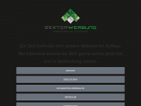 sektor-werbung.de Webseite Vorschau