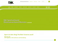 djk-dv-muenster.de Webseite Vorschau