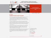 eflaw.de Webseite Vorschau