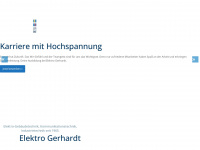 elektro-gerhardt.de Webseite Vorschau