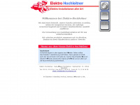elektro-hochleitner.de Webseite Vorschau
