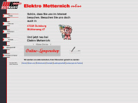 elektro-metternich.de Webseite Vorschau