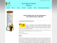 erich-kaestner-schule-muenster.de Webseite Vorschau