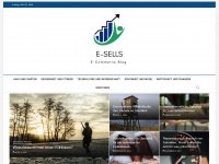 e-sells.de Webseite Vorschau