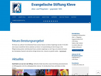 ev-stiftung.de Webseite Vorschau