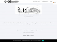 hotel-bauernschaenke.de Webseite Vorschau