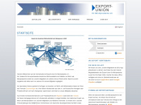 export-union.de Webseite Vorschau