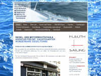 fleuth-sailing.de Webseite Vorschau