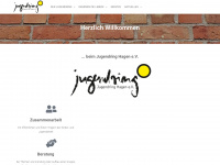 jugendring-hagen.de Webseite Vorschau