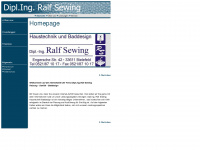 ralf-sewing.de Webseite Vorschau