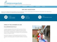 haldenwangschule.de Webseite Vorschau