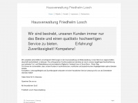 hausverwaltung-losch.de Webseite Vorschau