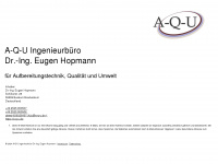 a-q-u.de Webseite Vorschau