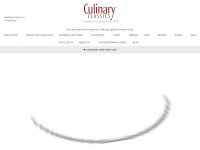culinaryclassics.com Webseite Vorschau