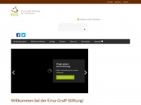 erna-graff-stiftung.de Webseite Vorschau
