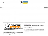 piraten-leipzig.de Webseite Vorschau