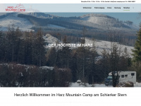 harz-camping.com Webseite Vorschau
