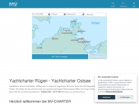 mv-charter.de Webseite Vorschau