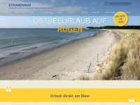 strandhaus-goehren.de Webseite Vorschau