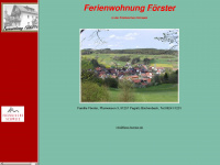 fewo-foerster.de Webseite Vorschau