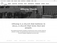 hillsong.com Webseite Vorschau