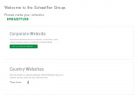 schaeffler.com Webseite Vorschau