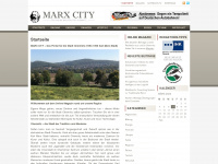 marx-city.de Webseite Vorschau