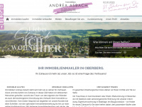 immobilien-andrea-asbach.de Webseite Vorschau