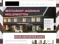 jagdhaus-mollenkotten.de Webseite Vorschau
