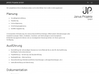 janus-projekte.de Webseite Vorschau