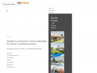kiehl-architekt.de Webseite Vorschau