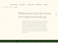 kroos-ag.de Webseite Vorschau