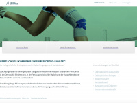kramer-orthopaedie.de Webseite Vorschau