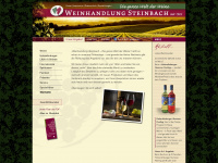 weinhandlung-steinbach.de Webseite Vorschau