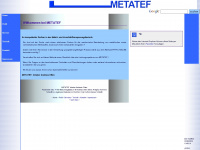 metatef.de Webseite Vorschau