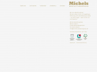 michels-bestattungshaus.de Webseite Vorschau