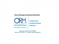 orm-gmbh.de Webseite Vorschau